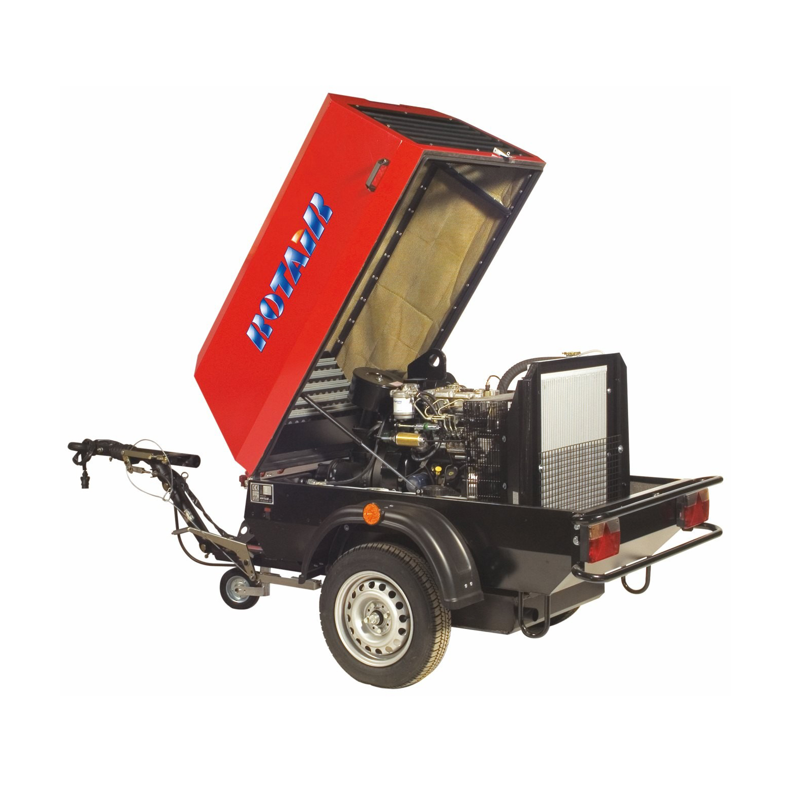 compresor con martillo neumático